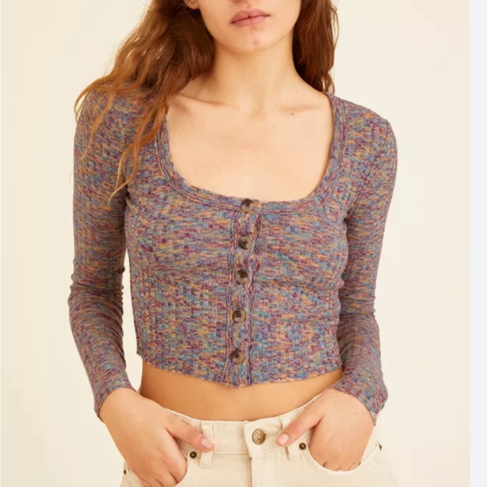 UO Ashton Ribbed Cardigan